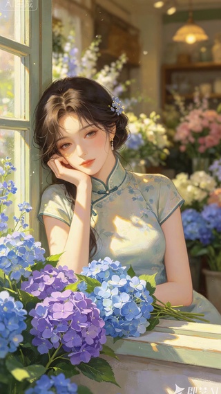 旗袍美女