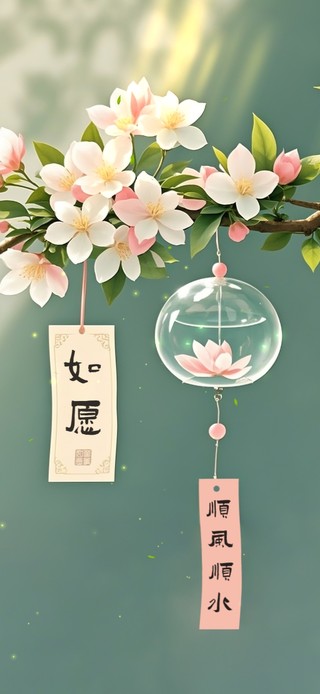 浪漫清新风铃