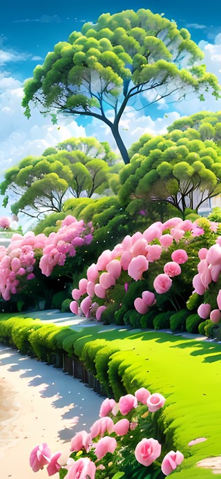 玫瑰花海岸