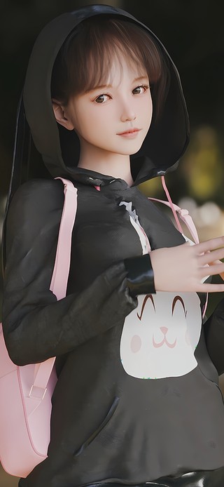 卫衣女孩