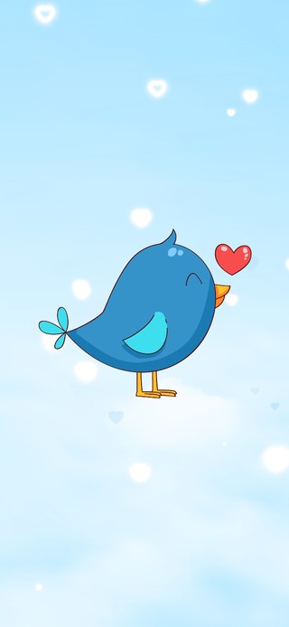 情侣-蓝色小鸟
