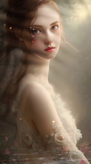 女神太美了