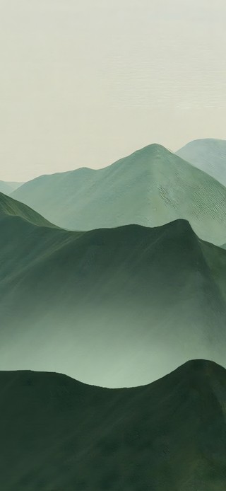 极简护眼治愈 雾隐山