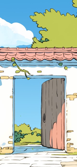 夏日庭院