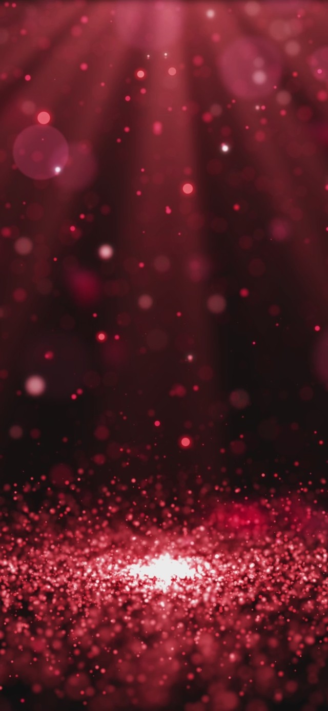 唯美红色粒子玫瑰花瓣飘散