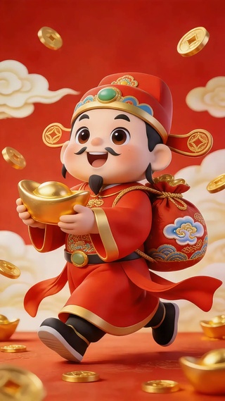 财神来了