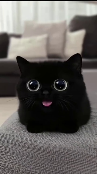 一双圆溜溜的大眼睛