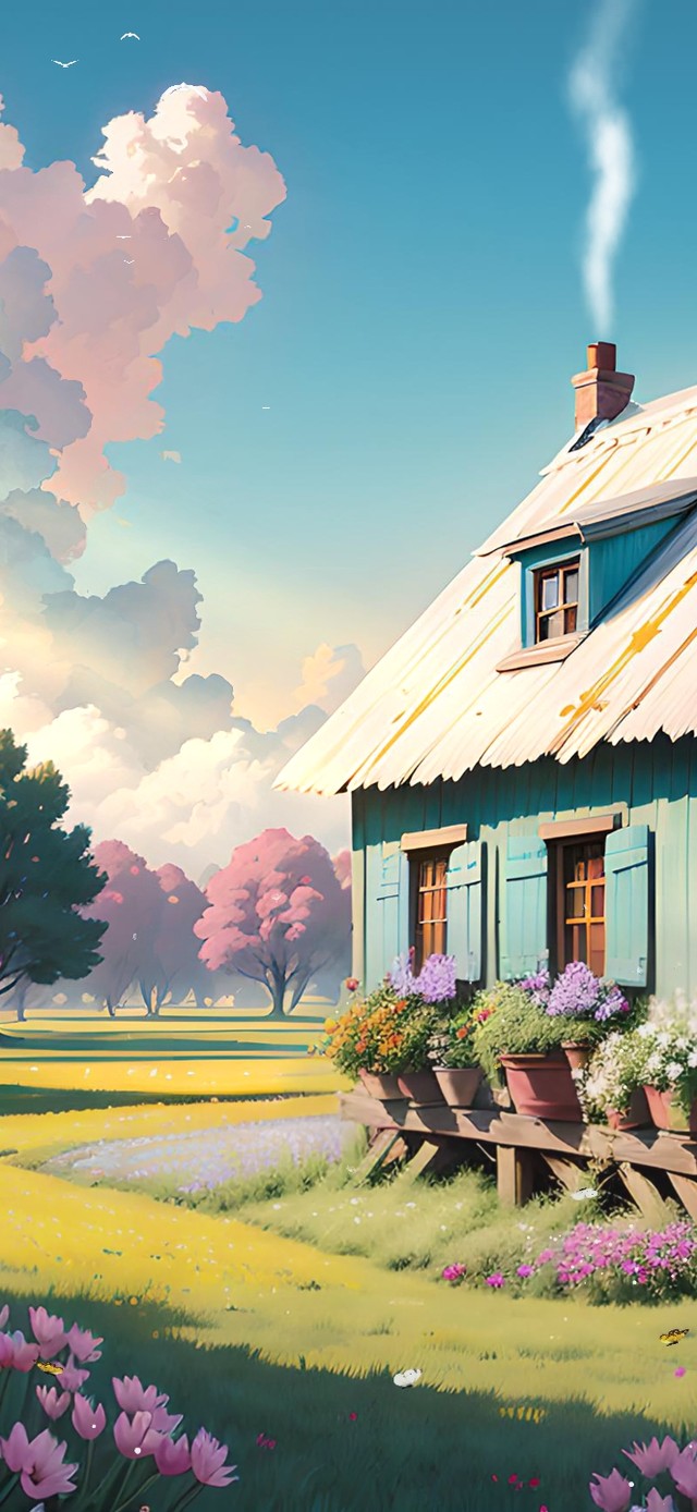 治愈唯美阳光小屋