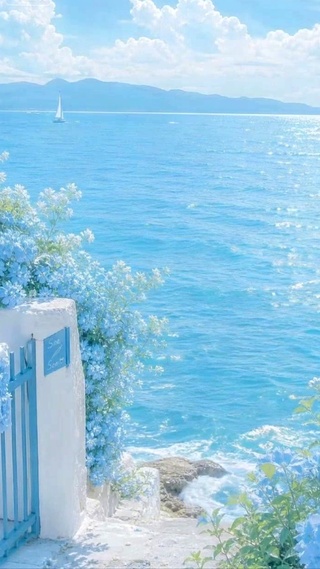 浪漫海边