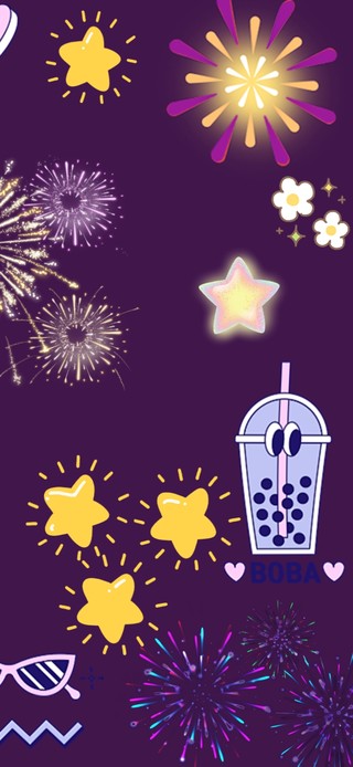 2024浪漫紫色系壁纸