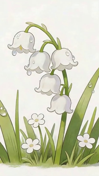 雨露花草树木