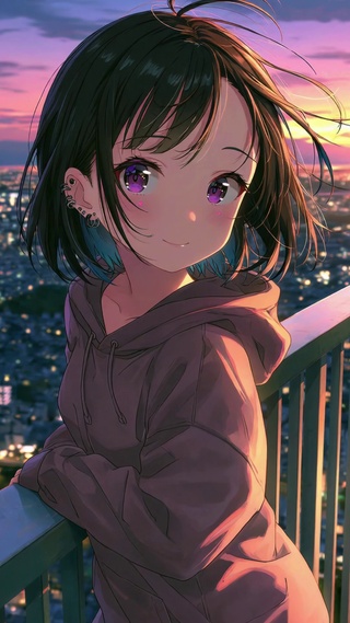 二次元可爱女孩