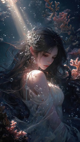 光影美女壁纸