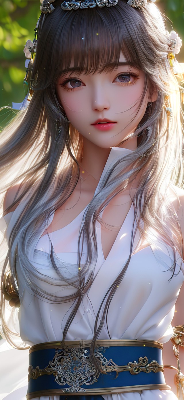 古风长发女孩