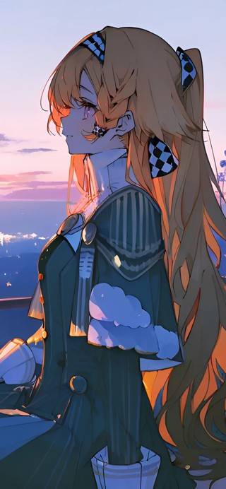 十四行诗-夕阳少女