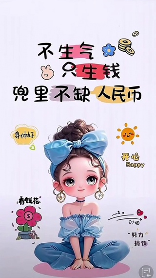 兜里不缺钱