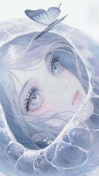 破茧成蝶少女