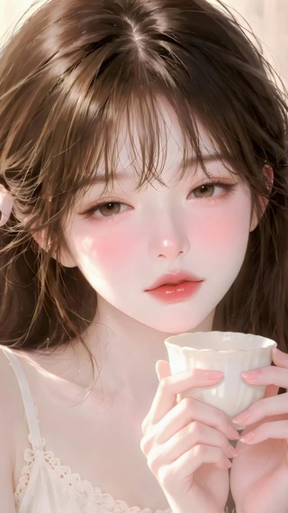 纯欲系窗边少女