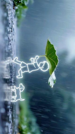 避雨记