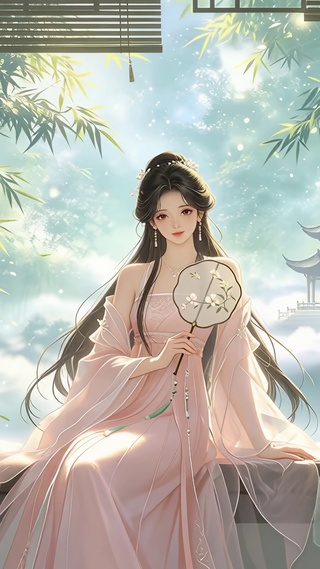 古风美女风景壁纸