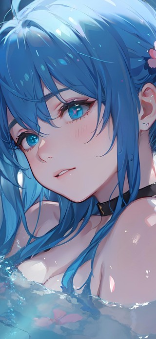 泡浴中的格温