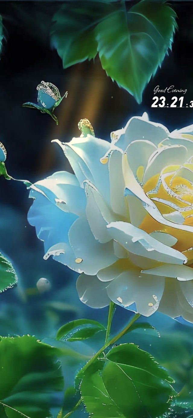 清新护眼花草