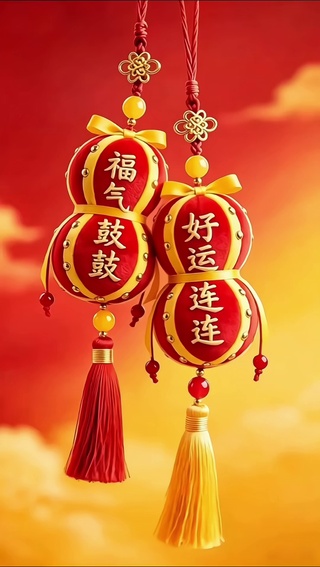 福气鼓鼓 好运连连