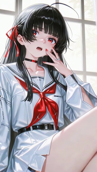 阳光窗边JK少女千咲