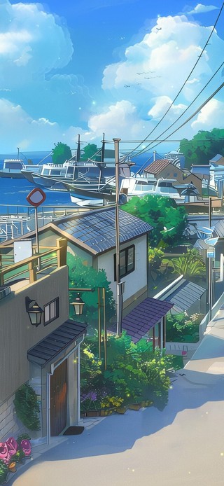 护眼小镇街道