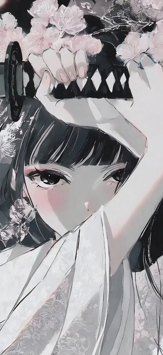 画境-持剑少女