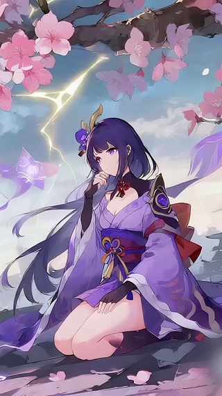 樱花树下雷电将军