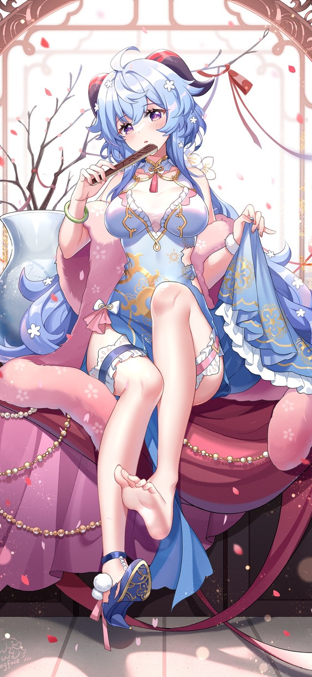 原神甘雨-水晶高跟鞋