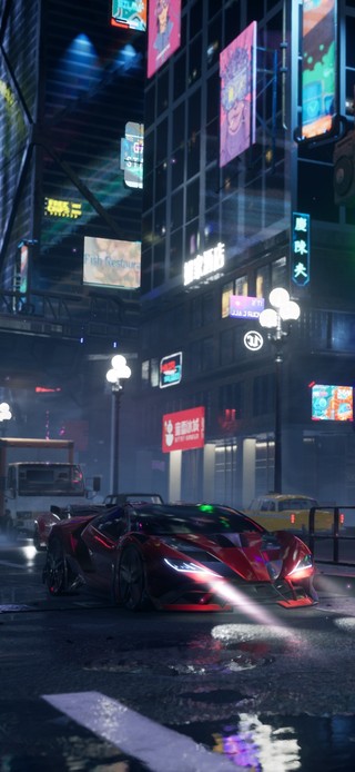 赛博朋克街景