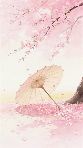 樱落伞