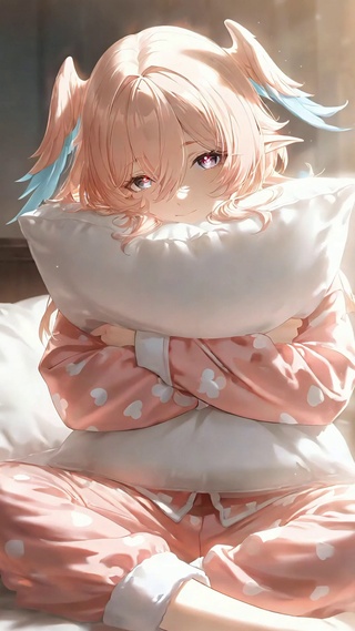 莉奈亚丨粉色睡衣丨