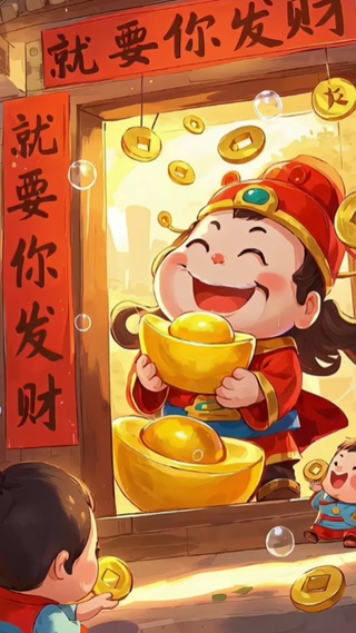 就要你发财