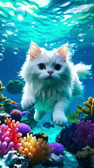 潜水的小猫