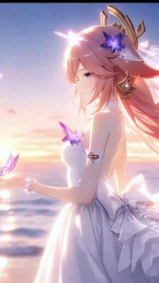 八重神子丨晚潮归梦丨