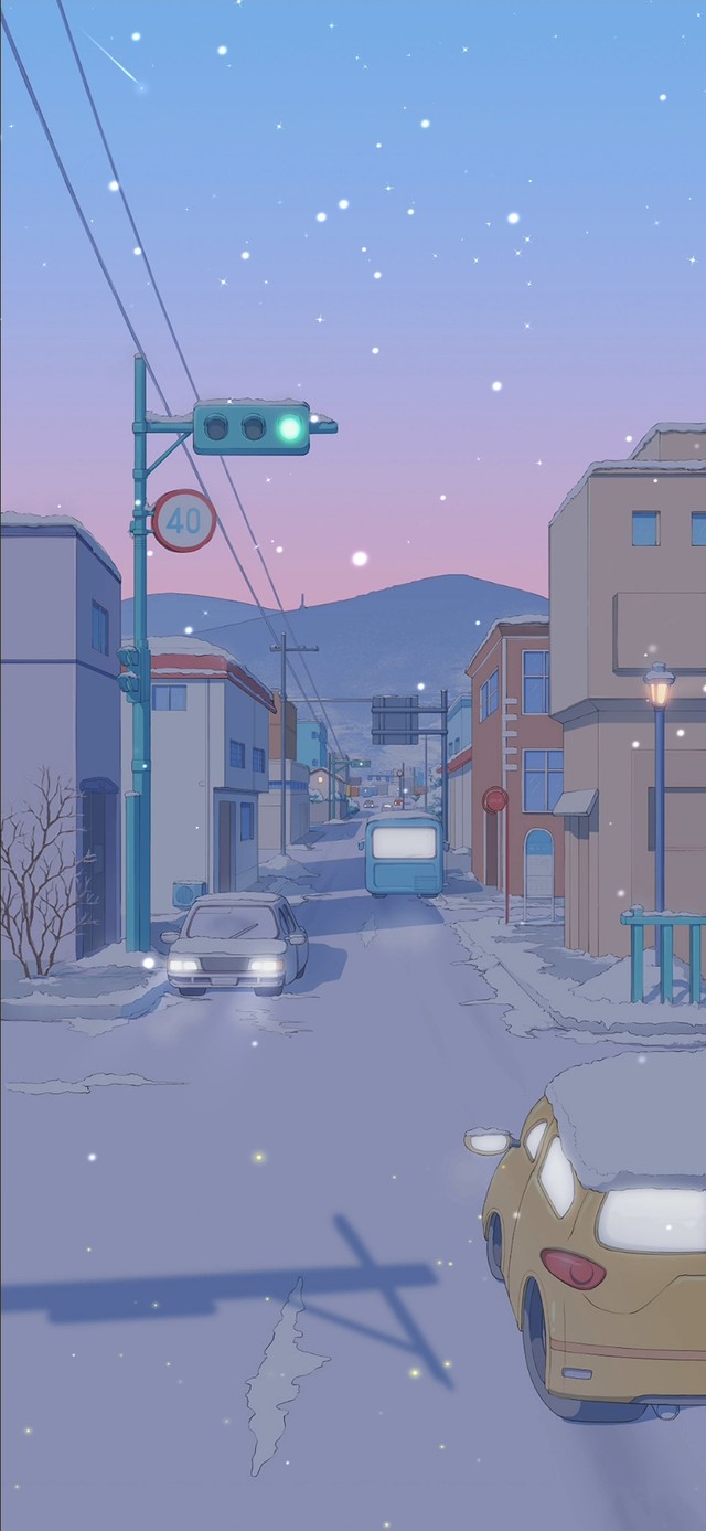 4K随时间变化-日系街道路口