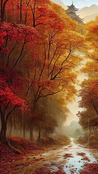 雨水洗春容，山河万里清