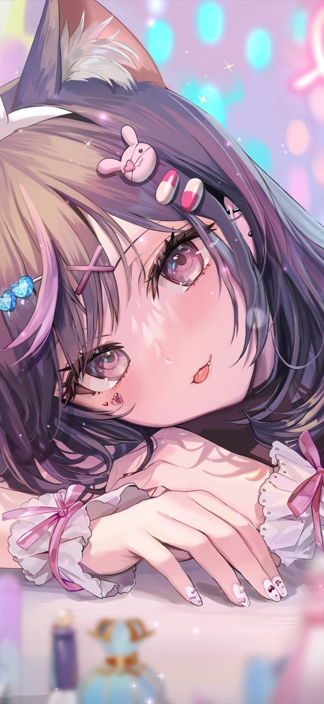 可爱清纯猫女