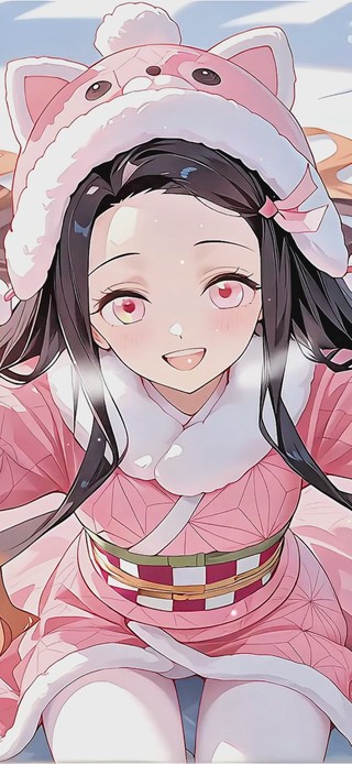 雪地里的祢豆子