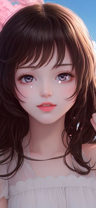 樱花女孩清新