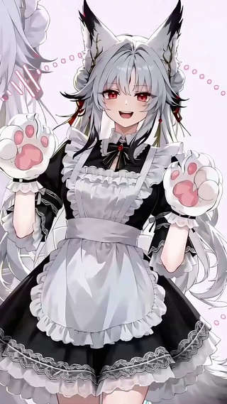 心月狐女仆装