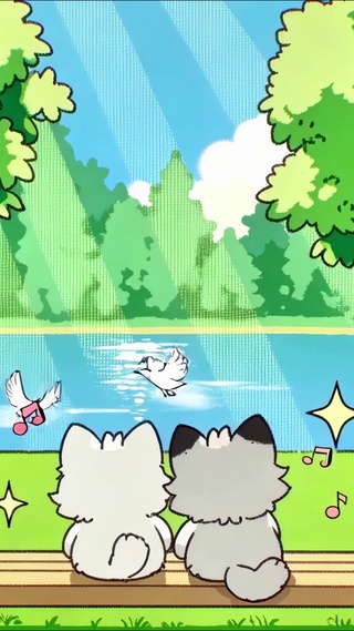 与你并肩，看遍晴日湖光