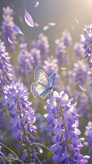紫色花花