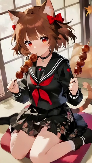 糖葫芦女孩
