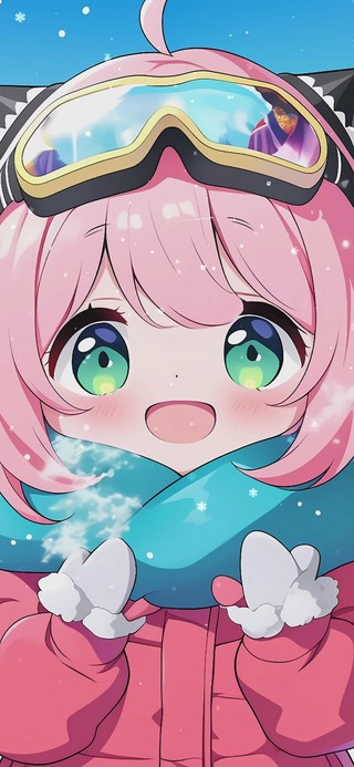 雪地中的阿尼亚