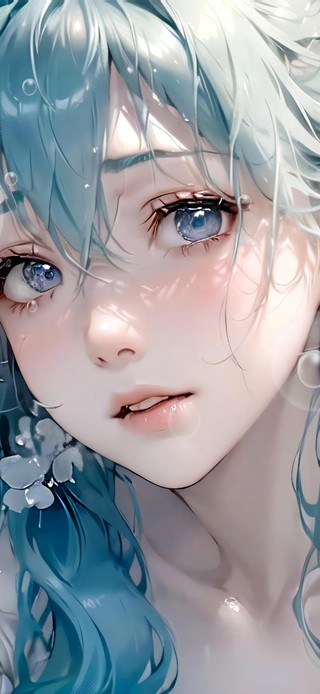 海底的人鱼少女