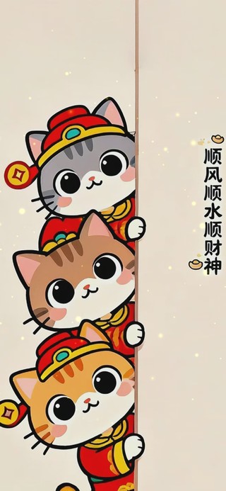 顺风顺水顺财神